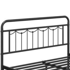 Yaheetech Metal Platform Bed Frame With Vintage Headboard And Footboard -DreamNest Store GUEST 5a6bef10 743b 4841 b918 c53f327ace04