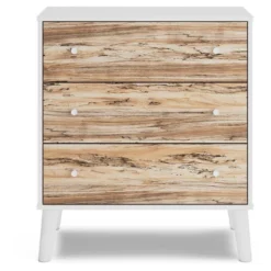 Piperton Chest Of Drawers White/Brown/Natural - Signature Design By Ashley -DreamNest Store GUEST 5a89dd84 8d4f 403f 8155 a337cd486ccd
