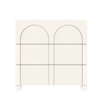 Modern Dresser With Arch Design, Sideboard Cabinet With Storage Spaces-ModernLuxe 3 Modern Dresser With Arch Design, Sideboard Cabinet With Storage Spaces-ModernLuxe - Image 3