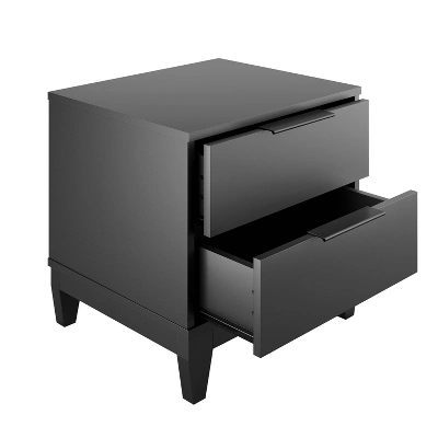 Mackay 2 Drawer Easy Glide Modern Nightstand - Boyd Sleep Eco Dream 2 Mackay 2 Drawer Easy Glide Modern Nightstand - Boyd Sleep Eco Dream - Image 2