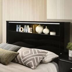 2pc Shorehaven Contemporary Nightstand And Bed Set Black/Chrome - MiBasics 7 2pc Shorehaven Contemporary Nightstand And Bed Set Black/Chrome - MiBasics -DreamNest Store GUEST 5d5fa0d8 137a 40be b26d 2e195306603d