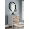 Piperton Chest Of Drawers White/Brown/Natural - Signature Design By Ashley