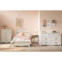 Lyara 4 Drawer Chest White Wash - South Shore -DreamNest Store GUEST 5f2133ec 2aeb 4e17 928f bcde4ed4db90