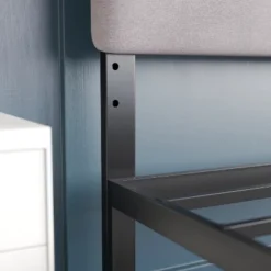 Emma And Oliver Modern Upholstered Headboard With Horizontal Line Stitching And Adjustable Height Rails -DreamNest Store GUEST 60aba9dd f620 408b 8beb c982773bfd81