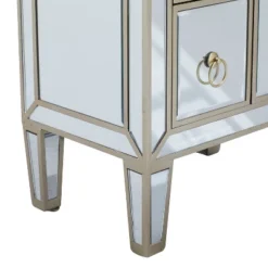 Glam Mirrored Tall 8 Drawer Chest Beige - Olivia & May -DreamNest Store GUEST 62f54a16 b441 4d41 82bc a6a8193d5634