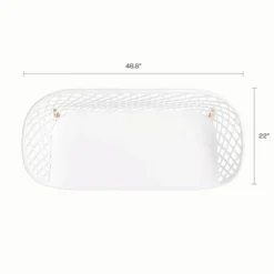 Kurv Bench White/Natural - Jamesdar 13 Kurv Bench White/Natural - Jamesdar -DreamNest Store GUEST 639cc5d4 7635 4079 bfeb 4d98da7f9a50