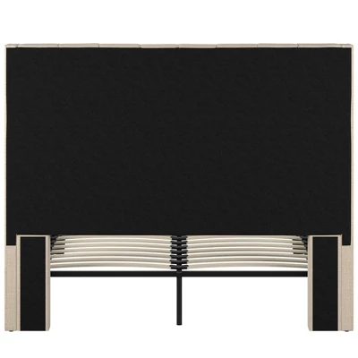 Highland Park Button Tufted Wingback Platform Bed - Inspire Q 7 Highland Park Button Tufted Wingback Platform Bed - Inspire Q - Image 7