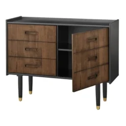 Randy Decorative/Buffet Cabinet Black/Walnut - Angelo:HOME 11 Randy Decorative/Buffet Cabinet Black/Walnut - Angelo:HOME -DreamNest Store GUEST 645c05fb b3dd 4bfc a7a3 e80125e6e794
