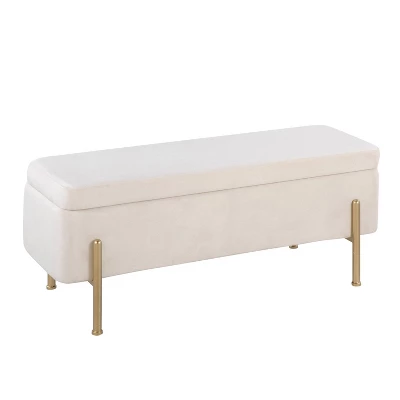 44" Daniella Storage Bench - LumiSource 14 44" Daniella Storage Bench - LumiSource - Image 14