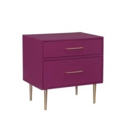Gloria 2 Drawer Nightstand - Linon -DreamNest Store GUEST 649c6cc0 a9cf 4b1b b6d6 f6cf98d328b6