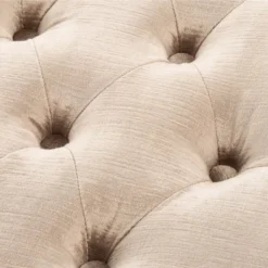 Barney Tufted Bench W/ Brass Nail Heads - Safavieh -DreamNest Store GUEST 66439174 2933 4206 8160 a54a917fedee