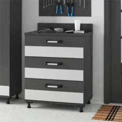 Boss 3 Drawer Storage Cabinet Gray - Room & Joy -DreamNest Store GUEST 66580bdb 9193 4c6d 82f1 4381b4d68fe2