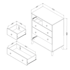 Yodi 5-Drawer Chest - South Shore -DreamNest Store GUEST 67246103 5047 40da 8140 c971120ea744