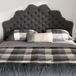 Hilda Modern And Contemporary Fabric Headboard Dark Gray - Baxton Studio 8 Hilda Modern And Contemporary Fabric Headboard Dark Gray - Baxton Studio -DreamNest Store GUEST 67ceffd6 5e1c 41f2 a05f a8e02c21dda1