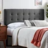 Upholstered Headboard With 4 USB Ports - Brookside Home