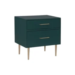 Gloria 2 Drawer Nightstand - Linon -DreamNest Store GUEST 6ac54d29 4d35 4814 ae6e e2c9e657d71b