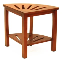 Oceanstar Corner Spa Bench Seat With Storage Shelf. -DreamNest Store GUEST 6bdd0155 949f 48a3 9805 1316c012568b