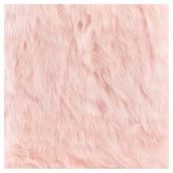 Faux Fur Rectangle Bench - Pink - HomePop -DreamNest Store GUEST 6c753953 f675 41d0 b659 129bef1b473c