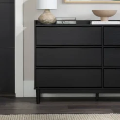 Mid-Century Modern Solid Wood 6 Drawer Double Dresser - Saracina Home 27 Mid-Century Modern Solid Wood 6 Drawer Double Dresser - Saracina Home -DreamNest Store GUEST 6e54a525 852f 4e93 8d57 0eae630fa901