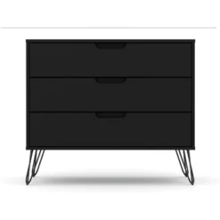Rockefeller 10 Drawer Dresser, 3 Drawer Dresser And 2 Drawer Nightstand Set - Manhattan Comfort -DreamNest Store GUEST 6ebd4a68 e0be 4a46 9b2c 1c72c11ebf4c 1