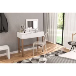 Aspen Pull Top Vanity White - Polifurniture -DreamNest Store GUEST 6f3e608b 03da 4d47 ae00 3b465763ce1a