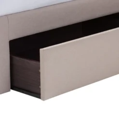 Queen Rene Modern And Contemporary Fabric 4 Drawer Storage Platform Bed - Baxton Studio 16 Queen Rene Modern And Contemporary Fabric 4 Drawer Storage Platform Bed - Baxton Studio -DreamNest Store GUEST 7040efda 1bb8 4de3 b1fa 8e7586e7320c