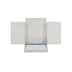 Madison Silver Vanity Set Silver - Linon -DreamNest Store GUEST 705fe4f3 502a 4d9a b0fe 7b561c61d90b