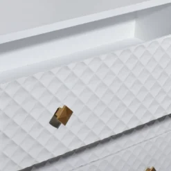 Modern 3 Drawer Wooden Chest White - Olivia & May -DreamNest Store GUEST 711876f4 c874 4675 84ce cb17bfef83fd