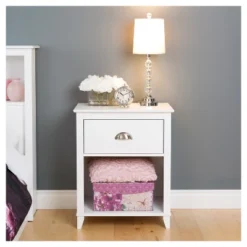 Yaletown Nightstand - White - Prepac -DreamNest Store GUEST 7160ff4c fc70 4f23 9bf9 1083590e9862