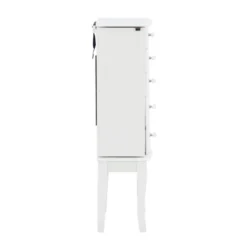 Makenzie Jewelry Armoire White - Powell Company -DreamNest Store GUEST 7193dc7e 8b7b 482a 9bba 670eca807e2f