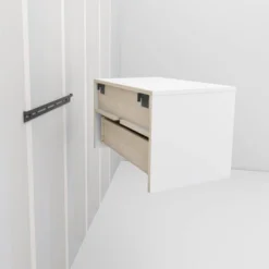 Floating 1 Drawer Nightstand With Open Shelf - Prepac -DreamNest Store GUEST 71eaa93e dde5 42aa a366 d661d62388ec