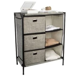 Simplify 6 Grid Storage Organizer Black -DreamNest Store GUEST 73a1ab24 f37e 4278 85e5 697ca1c7cdae