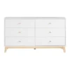 60" 6 Drawer Double Dresser - Alaterre Furniture