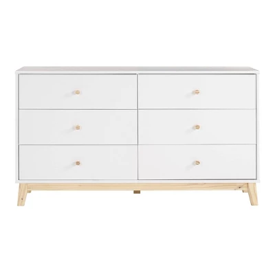 60" 6 Drawer Double Dresser - Alaterre Furniture 1 60" 6 Drawer Double Dresser - Alaterre Furniture