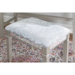 Madison Silver Vanity Set Silver - Linon -DreamNest Store GUEST 7574bf0b 6bcd 4cd7 a556 f82cb4c7d44c