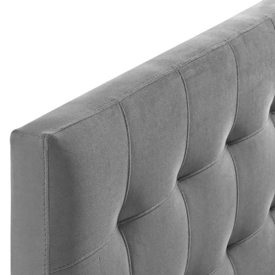Lily Biscuit Tufted Full Performance Velvet Headboard - Modway 3 Lily Biscuit Tufted Full Performance Velvet Headboard - Modway - Image 3