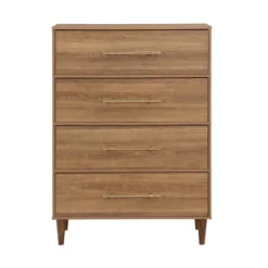 Esigne Mid-Century 4 Drawer Chest Light Oak - HOMES: Inside + Out 10 Esigne Mid-Century 4 Drawer Chest Light Oak - HOMES: Inside + Out -DreamNest Store GUEST 76cc8ff4 eaa9 47bb b86c 65420e872a21