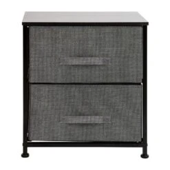 Flash Furniture 2 Drawer Wood Top Nightstand Storage Organizer With Cast Iron Frame And Dark Easy Pull Fabric Drawers 18 Flash Furniture 2 Drawer Wood Top Nightstand Storage Organizer With Cast Iron Frame And Dark Easy Pull Fabric Drawers -DreamNest Store GUEST 77e6805d a81c 4465 9386 fe3d42c65d35