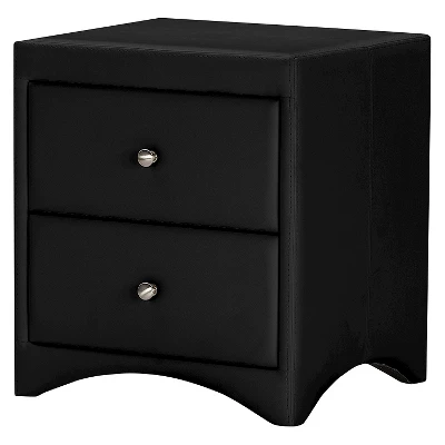 Dorian Modern Nightstand - Baxton Studio 3 Dorian Modern Nightstand - Baxton Studio - Image 3