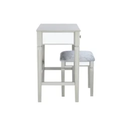 Madison Silver Vanity Set Silver - Linon -DreamNest Store GUEST 78f3c972 2b5d 4f2d 9ef9 a26cf991aebf