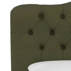 King Tufted Headboard Velvet Loden - Skyline Furniture -DreamNest Store GUEST 792687d1 5b99 41ab b221 70107510f17f