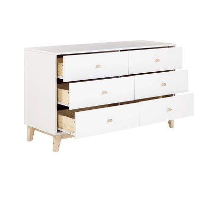 60" 6 Drawer Double Dresser - Alaterre Furniture 4 60" 6 Drawer Double Dresser - Alaterre Furniture - Image 4