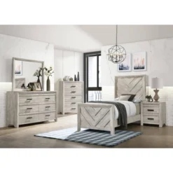 5pc Keely Panel Bedroom Set White - Picket House Furnishings -DreamNest Store GUEST 7a18e890 efb8 44d4 9405 495cda1c06cf