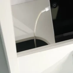 Full/Queen Hudson Court Headboard With Storage Pearl Oak - Sauder -DreamNest Store GUEST 7a7ce3f3 447c 4609 bb7b 8be772284854