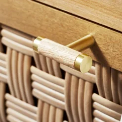 Palmdale Nightstand Woven 1 Drawer Natural - Threshold™ Designed With Studio McGee -DreamNest Store GUEST 7aa51145 9141 4593 bc18 9e348d13463b