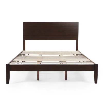 Queen Edgecombe Wooden Low-Profile Platform Bed - Christopher Knight Home 5 Queen Edgecombe Wooden Low-Profile Platform Bed - Christopher Knight Home - Image 5