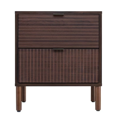 Merk 2 Drawer Nightstand - Sango 2 Merk 2 Drawer Nightstand - Sango - Image 2