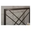 Westlake Metal Headboard Magnesium Pewter - Hillsdale Furniture