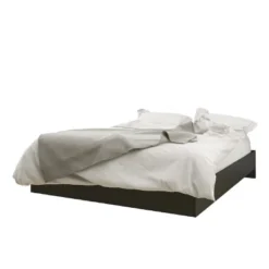 Avenue Platform Bed And Headboard Black - Nexera
