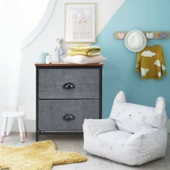 Costway 2 Drawers Nightstand Side Table Storage Unit Display Metal Frame Dorm Room 14 Costway 2 Drawers Nightstand Side Table Storage Unit Display Metal Frame Dorm Room -DreamNest Store GUEST 7d7e56f7 a7f0 4f09 9b01 8cfea635b5cf